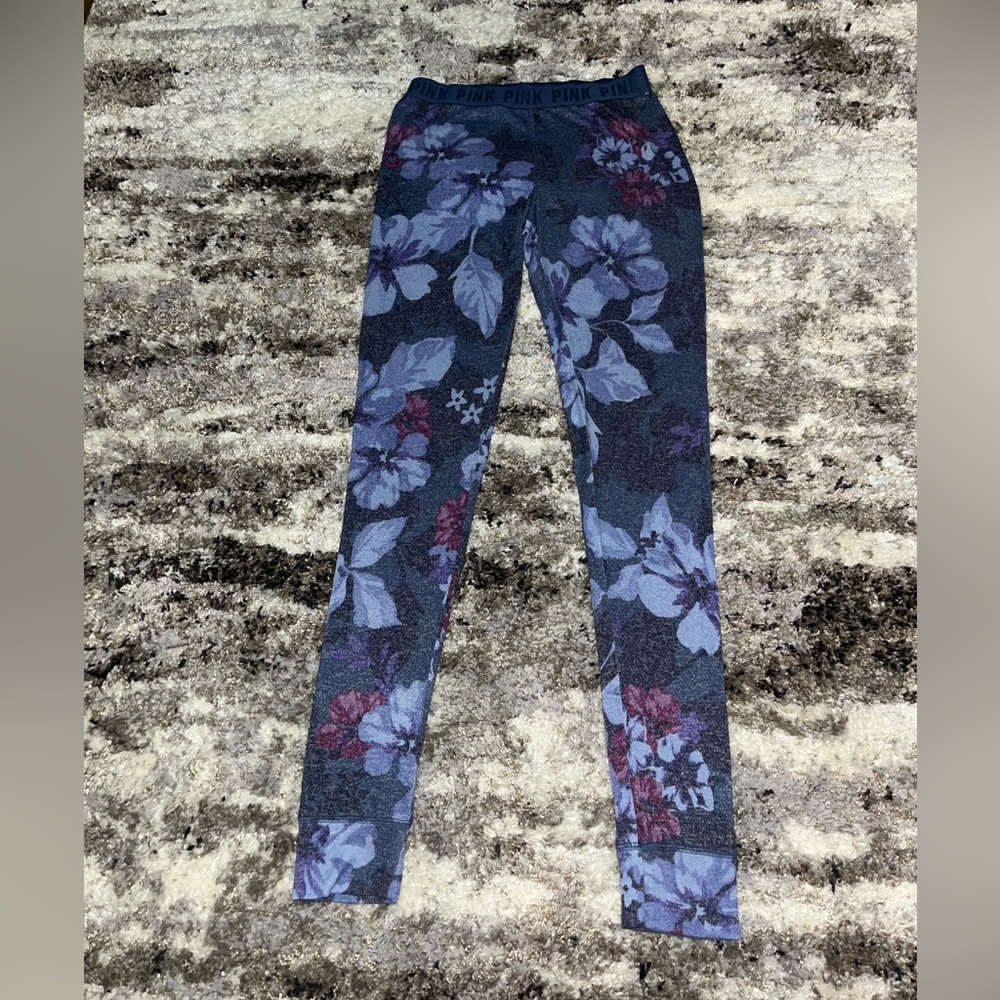 PINK Victoria's Secret Floral Joggers